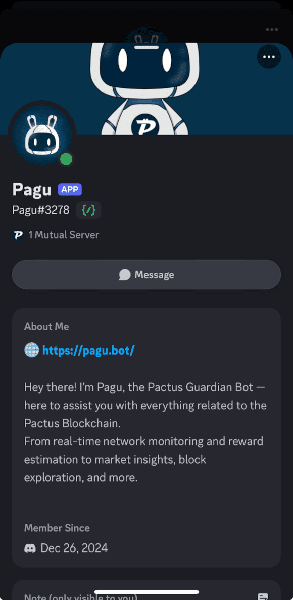 Pagu Discord
